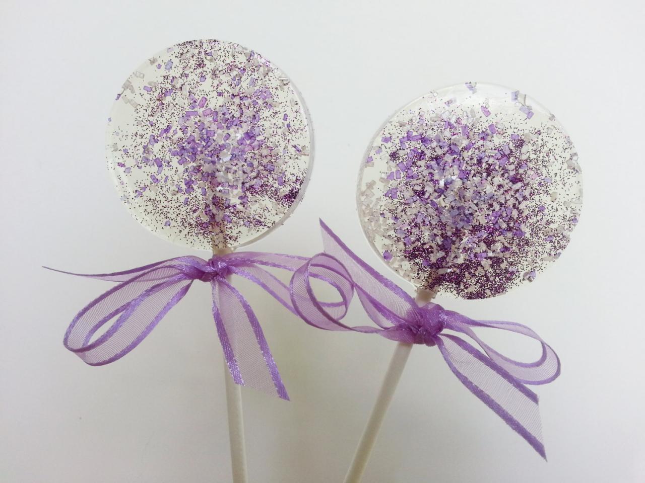 baby decorations shower kong hong Purple Wedding Glitter With Candy Purple Favors, Edible